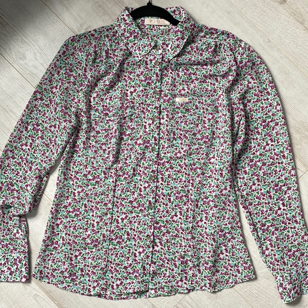 Guess Floral Chiffon Ladies Blouse